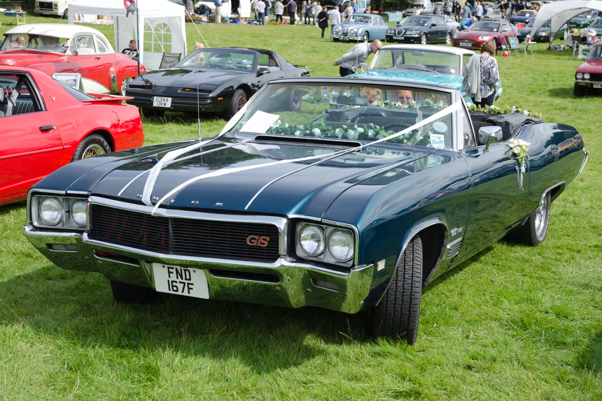 Classic 1968 Buick Gran Sport GS400, muscle car in showroom condition.
