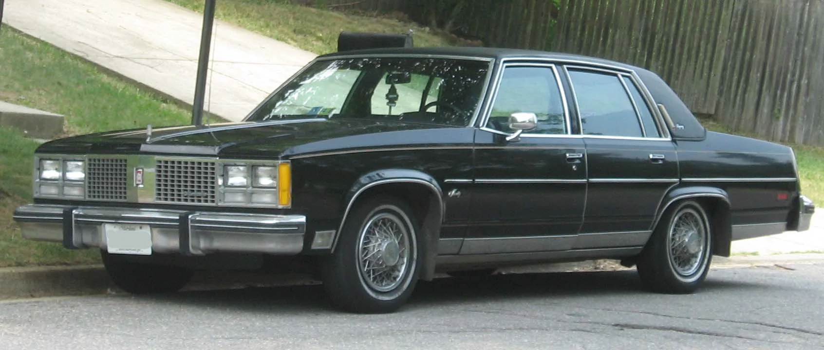 Classic 1978 Oldsmobile, showcasing a vintage automobile design and style