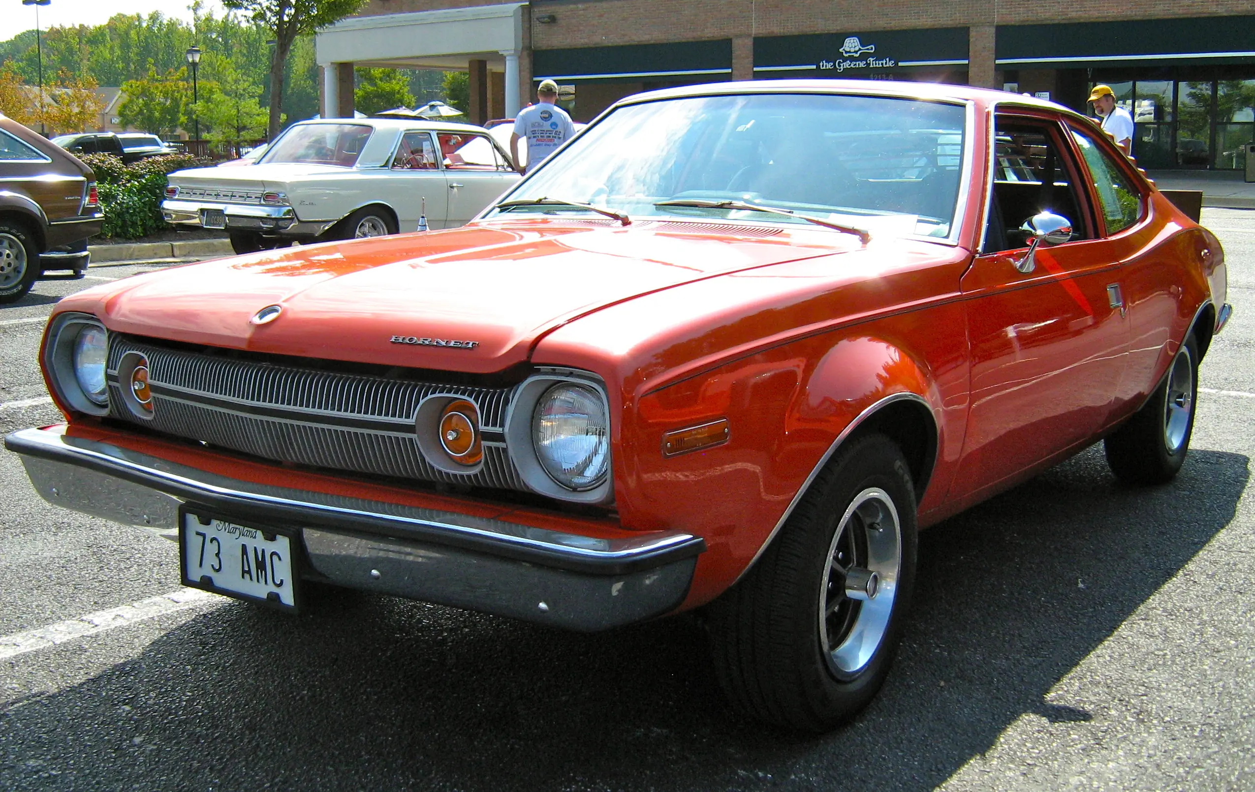 Classic 1973 AMC Hornet Hatchback, a vintage American car