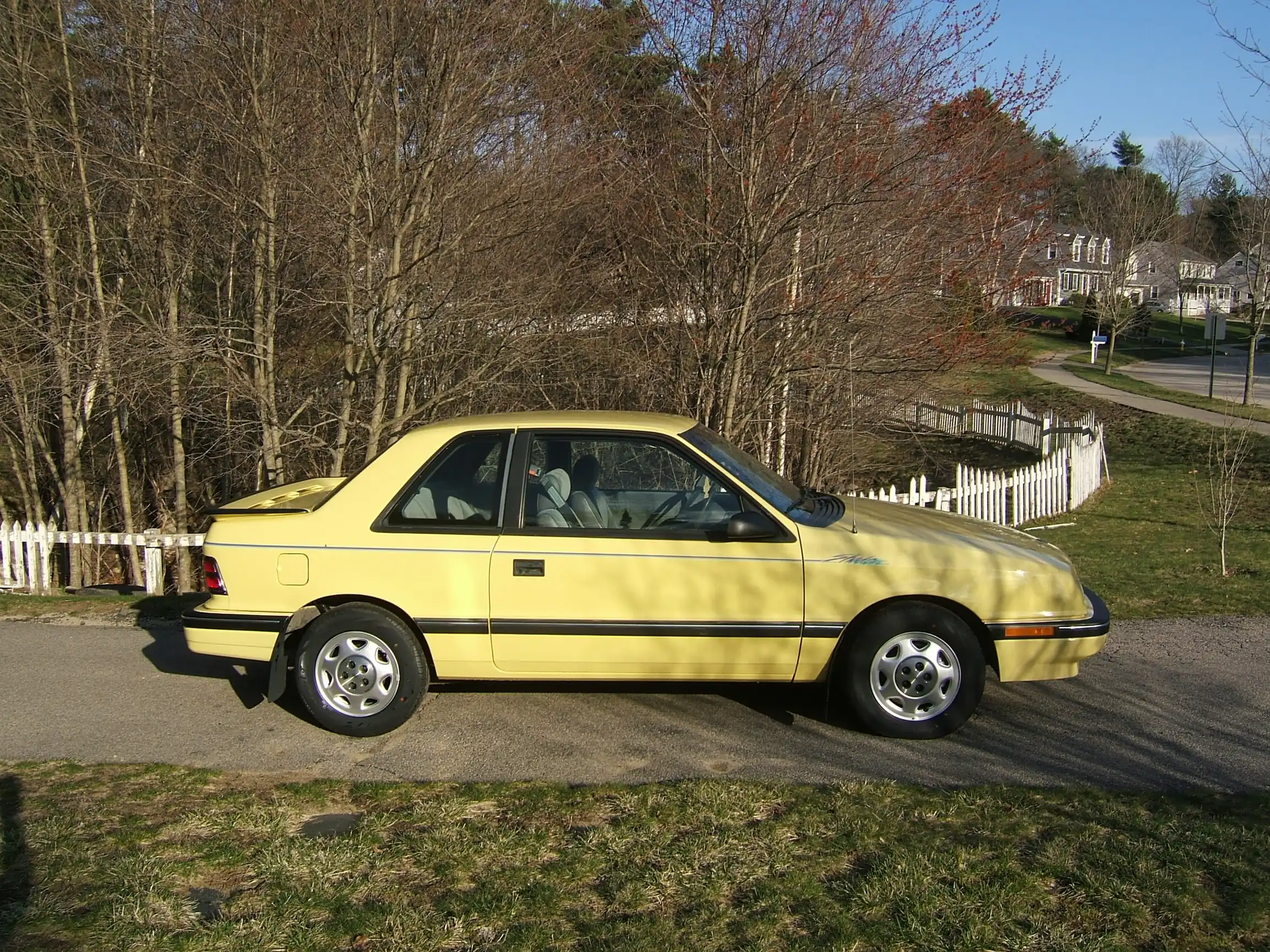 Classic 1989 Dodge car, possibly a sedan or pickup truck.