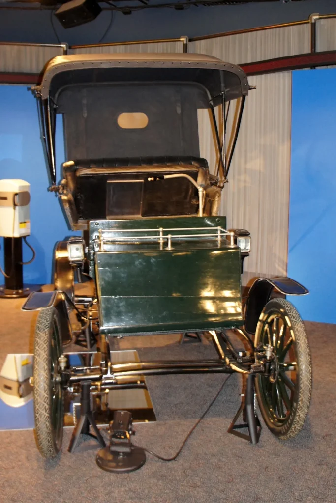 Vintage Columbia Electric Runabout, a classic early 20th-century