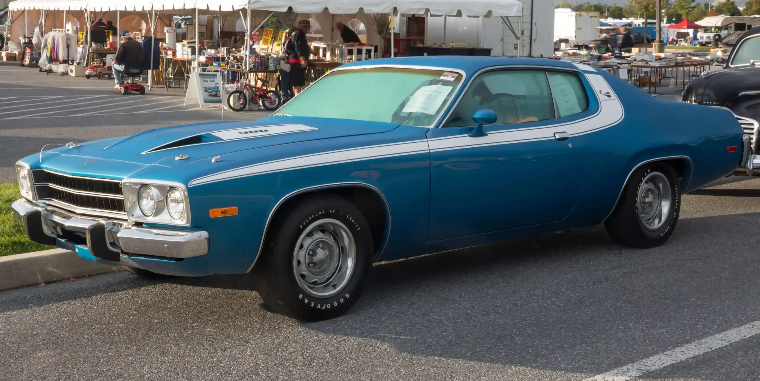 Classic 1974 Plymouth Road Runner, a muscle car icon,