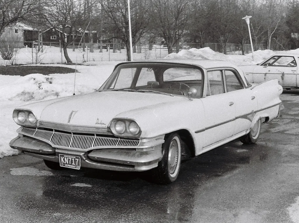Classic Dodge Dart, a vintage American muscle car.

