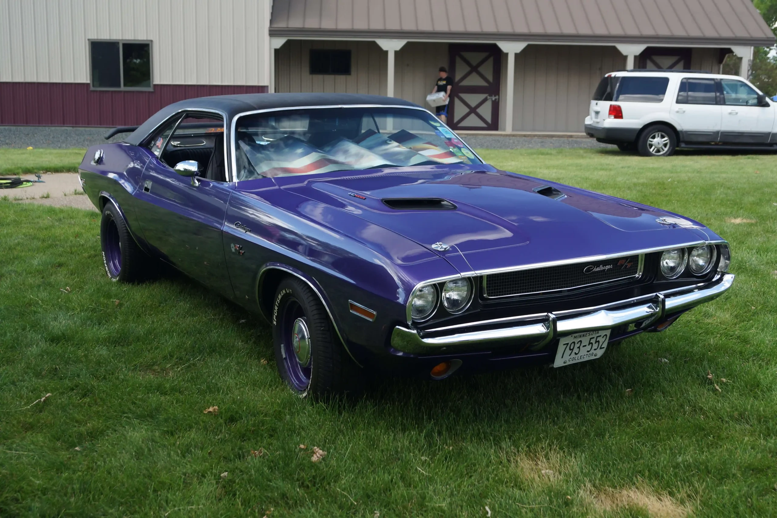 Classic 1970 Dodge Challenger R/T, powerful muscle car