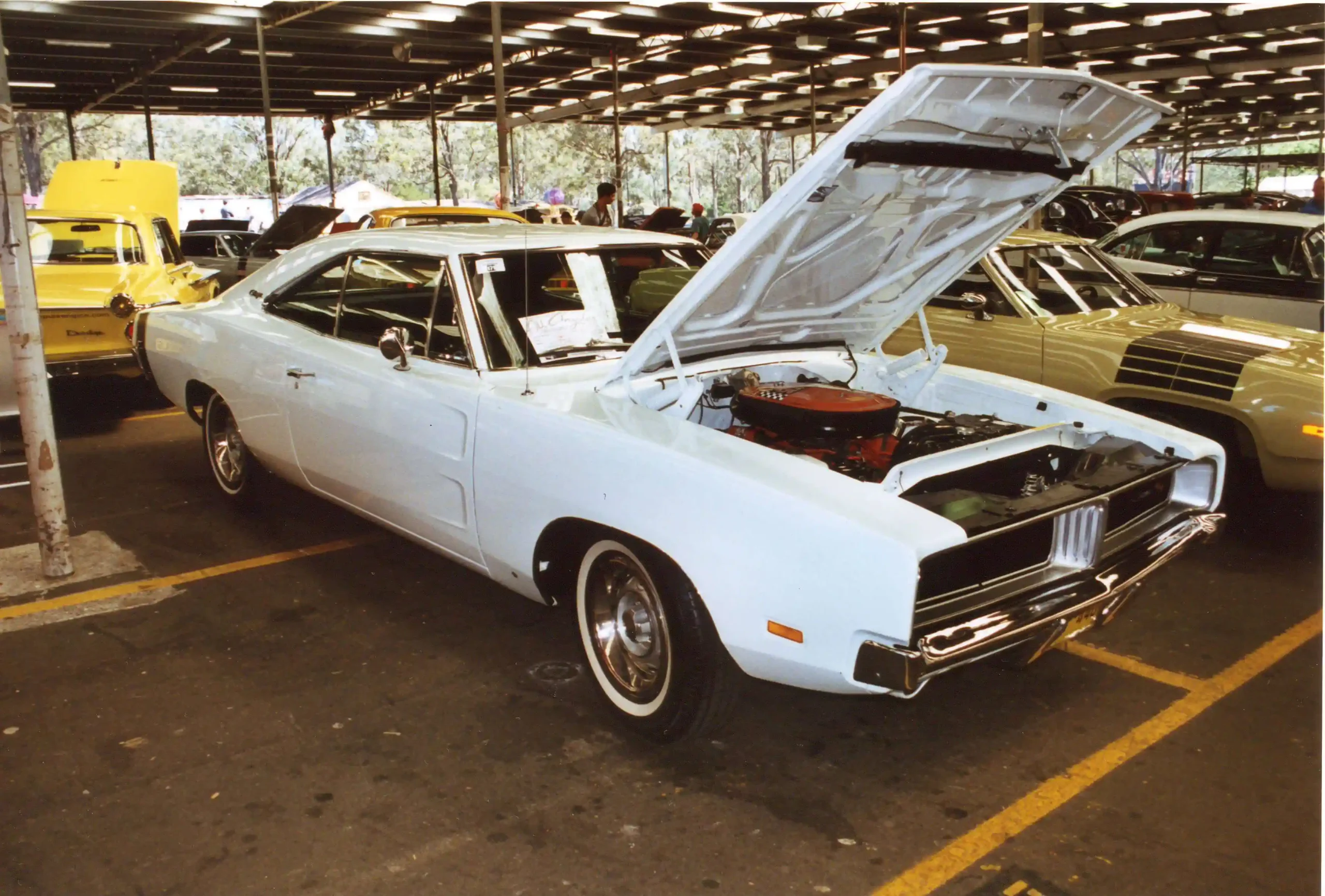 Classic 1969 Dodge Charger R/T, muscle car,