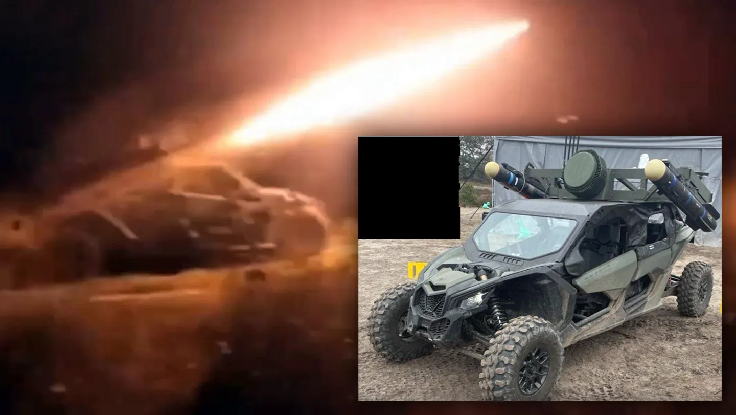 Hellfire-Armed Drone-Killing Buggy Shows Up in Ukrainian Service
