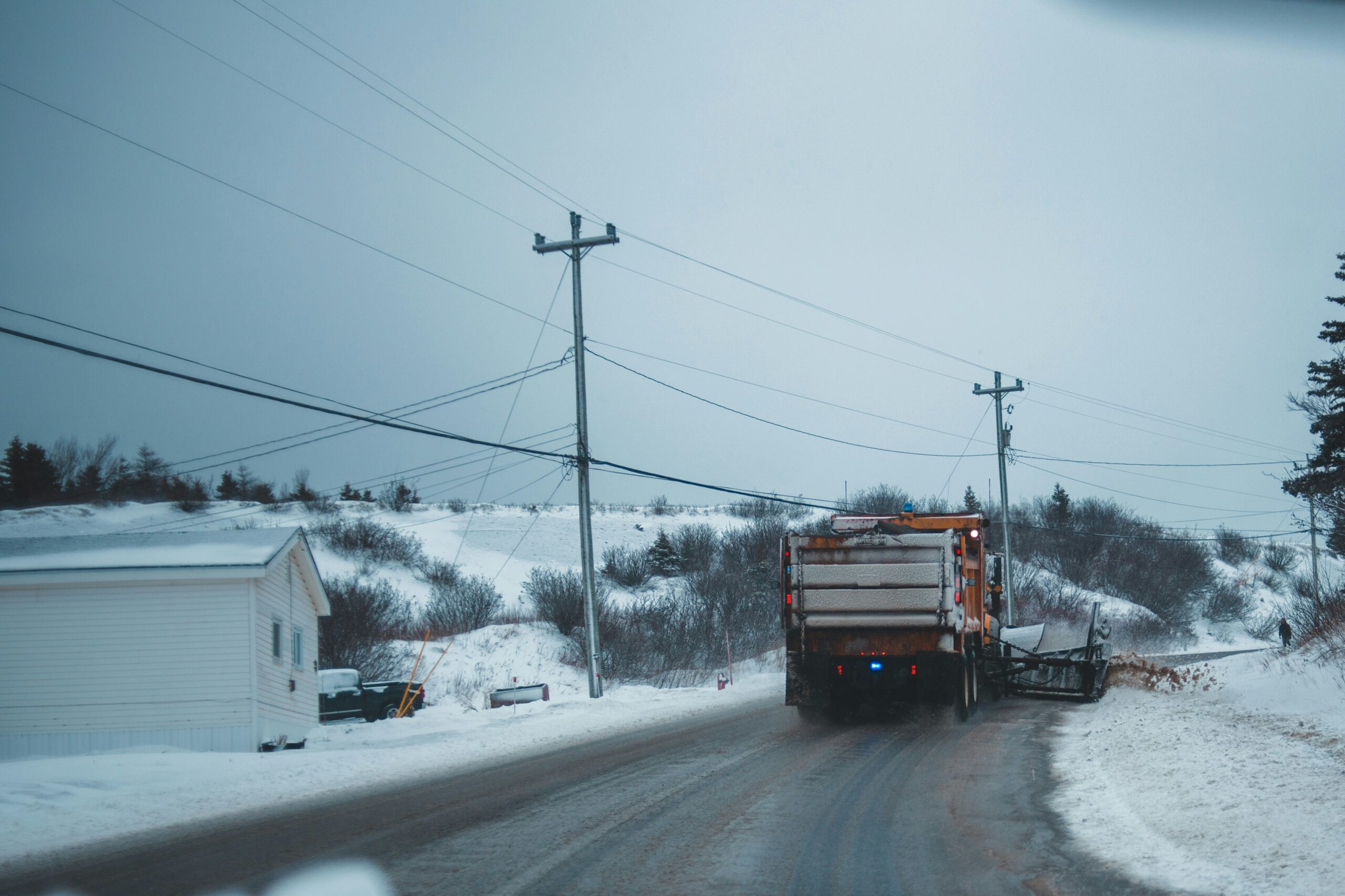 Snow-Covered Roads Left This Truck Completely Out of Control (Dashcam)