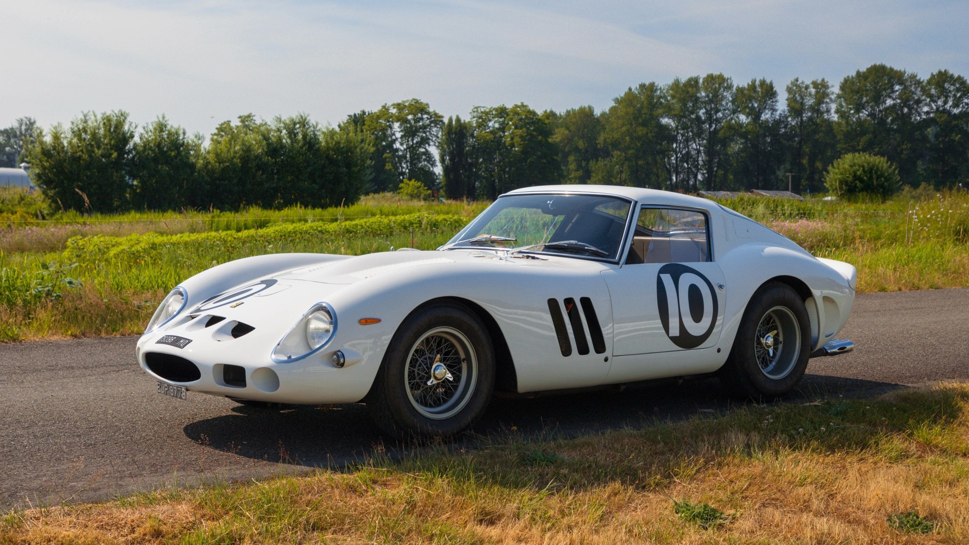 The world's only white Ferrari 250 GTO, chassis 3729GT