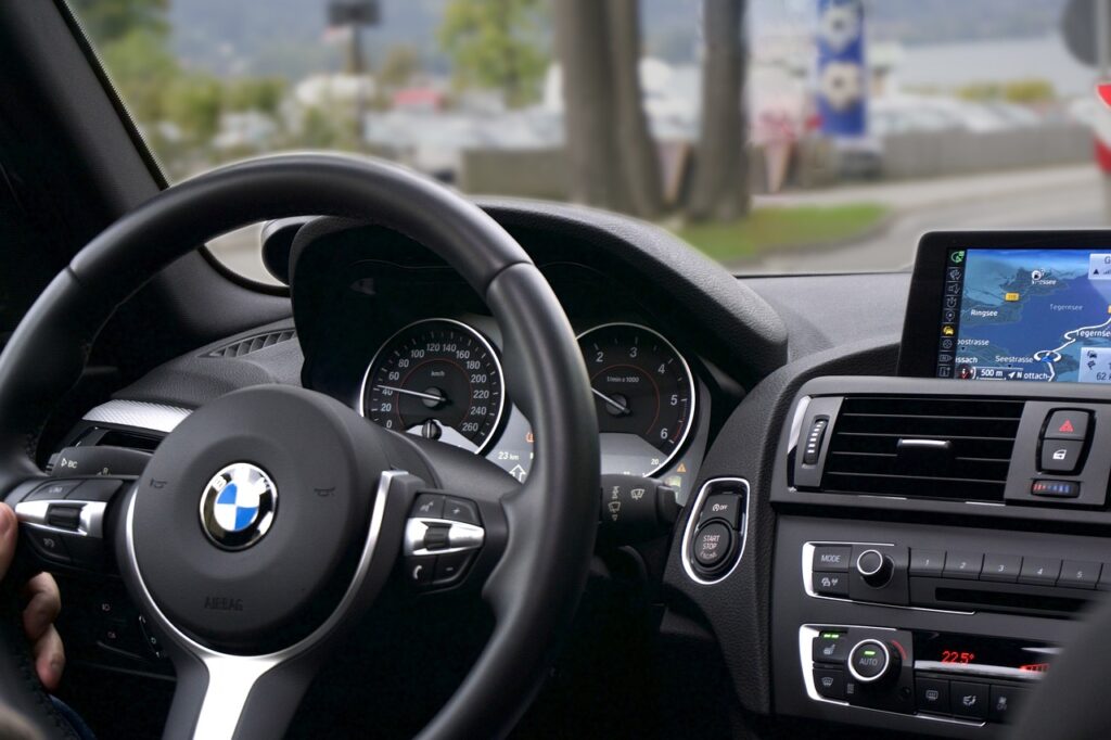 car, bmw, steering wheel, interiors, dashboard, car interiors, luxury car, vehicle, gps, auto, automobile, automotive, driving, car wallpapers, route, interior, navigation, tachometer, speedometer