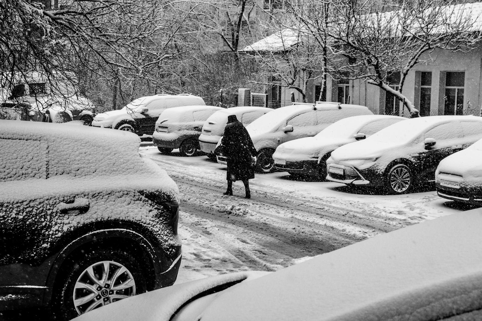 Snow Covered Streets Spark Parking Wars in Winter Stricken Cities