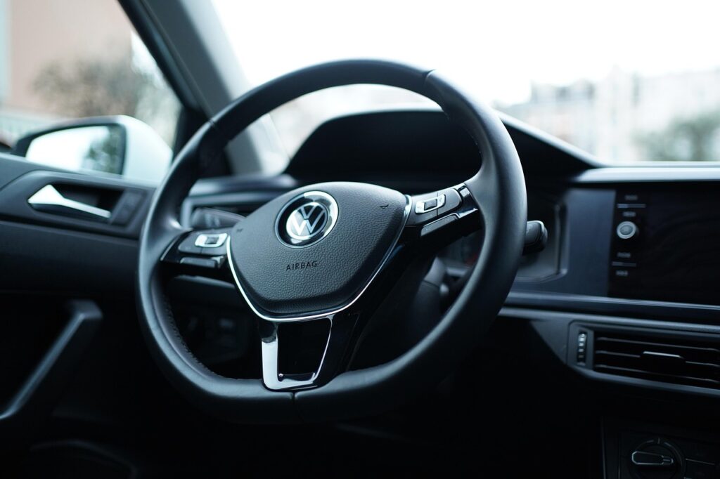 steering wheel, vehicle, car, interior, design, airbag, luxury, car wallpapers, automobile