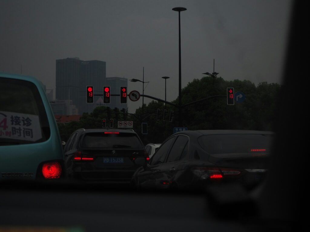 cars on road during daytime