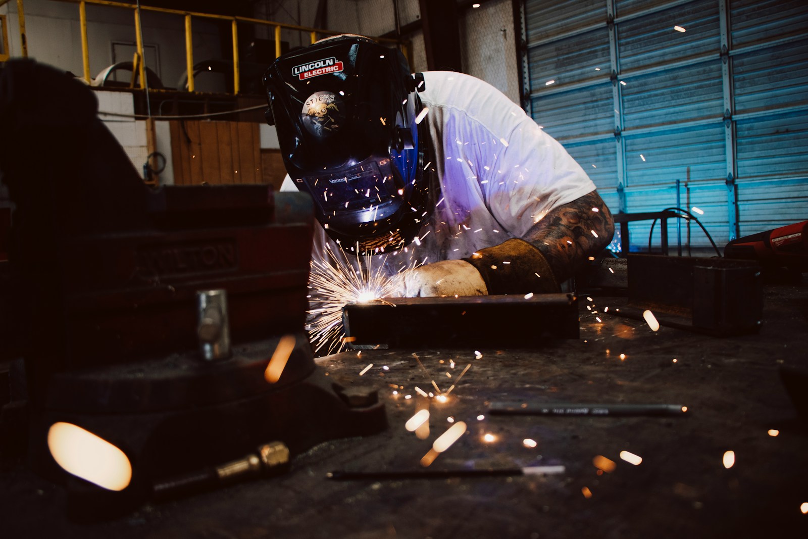 Garage Builder Welding His Own Floor Pans Watched the Headliner Catch Fire From a Slag Spark — He’d Forgotten to Pull the Visor Wiring and the Whole Cab Smelled Like Burnt Glue for Weeks