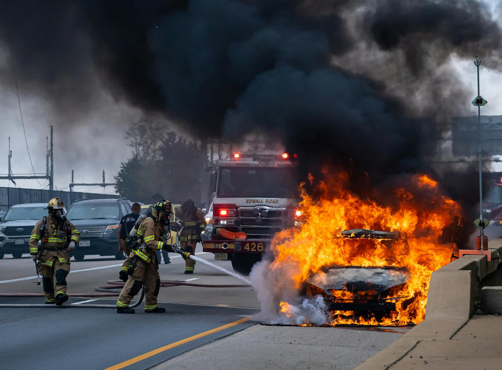 Woman Says Her Son’s First Car Burst Into Flames On The Shoulder, And The Seller Still Insisted It Was “Running Fine Yesterday”