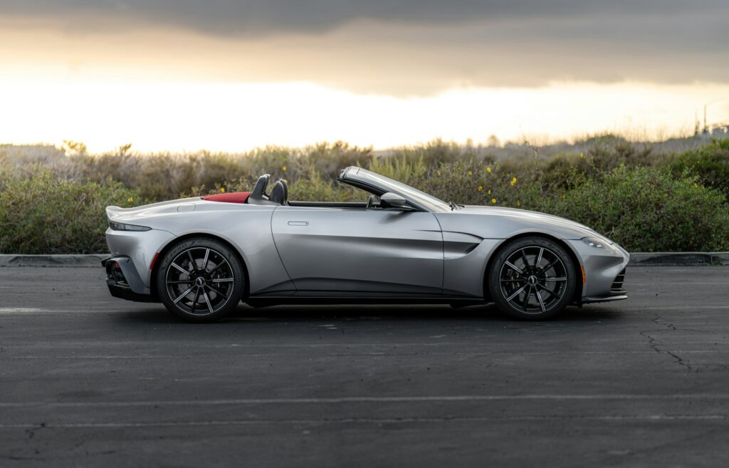grey convertible coupe on road during daytime