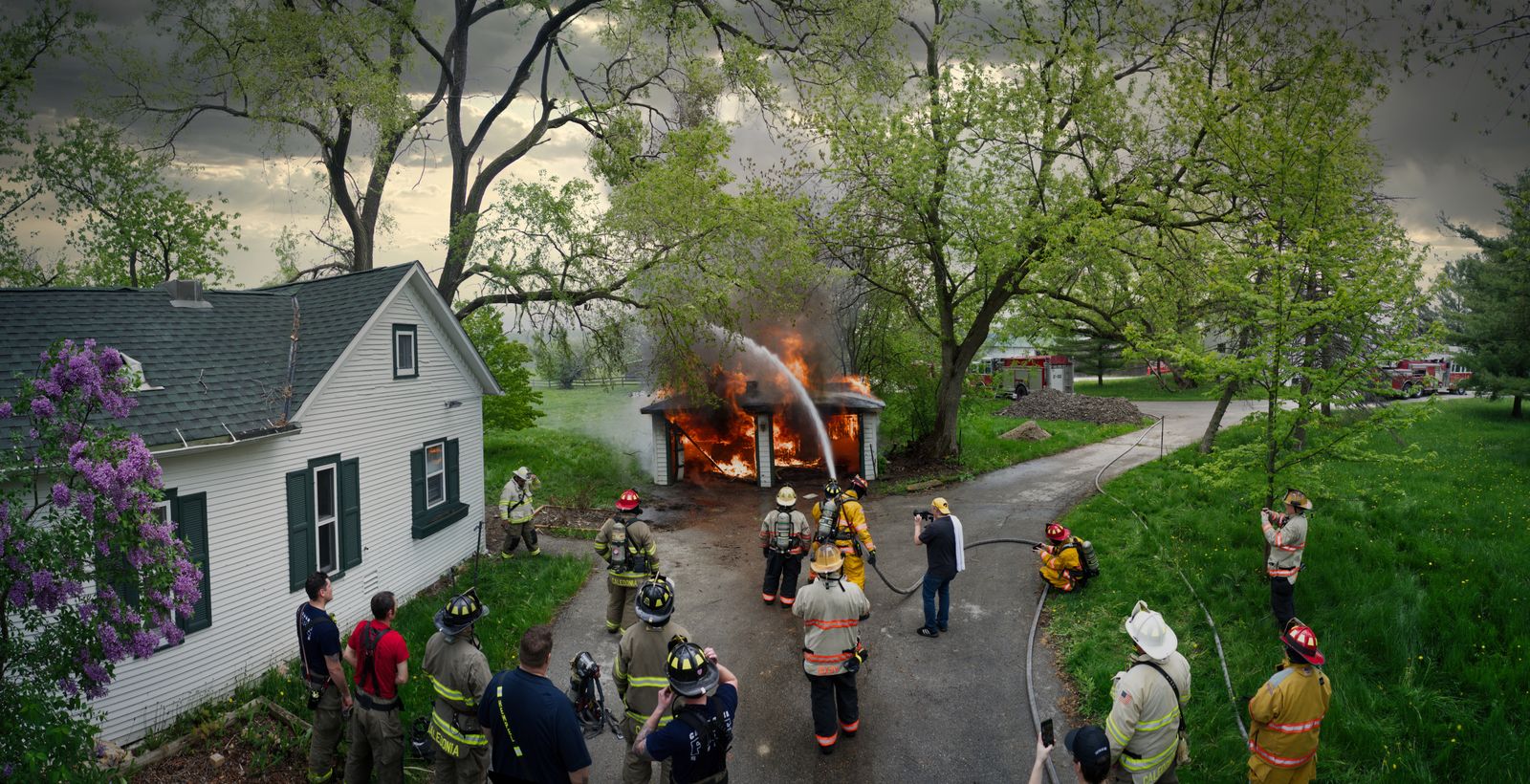 My Garage Caught Fire, And My Family Asked About The Classic Car Before Anyone Asked If My Wife And Kids Were Okay