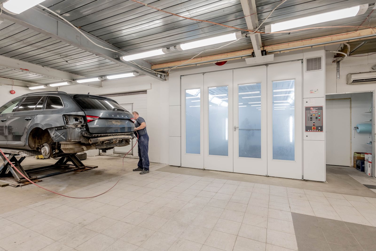 Body Shop Charges an Insurance Company $14,000 for Structural Repairs, but a Minor Parking-Lot Bump Exposes Cardboard, Duct Tape, and Expanding Foam Hidden Behind the Newly Painted Bumper