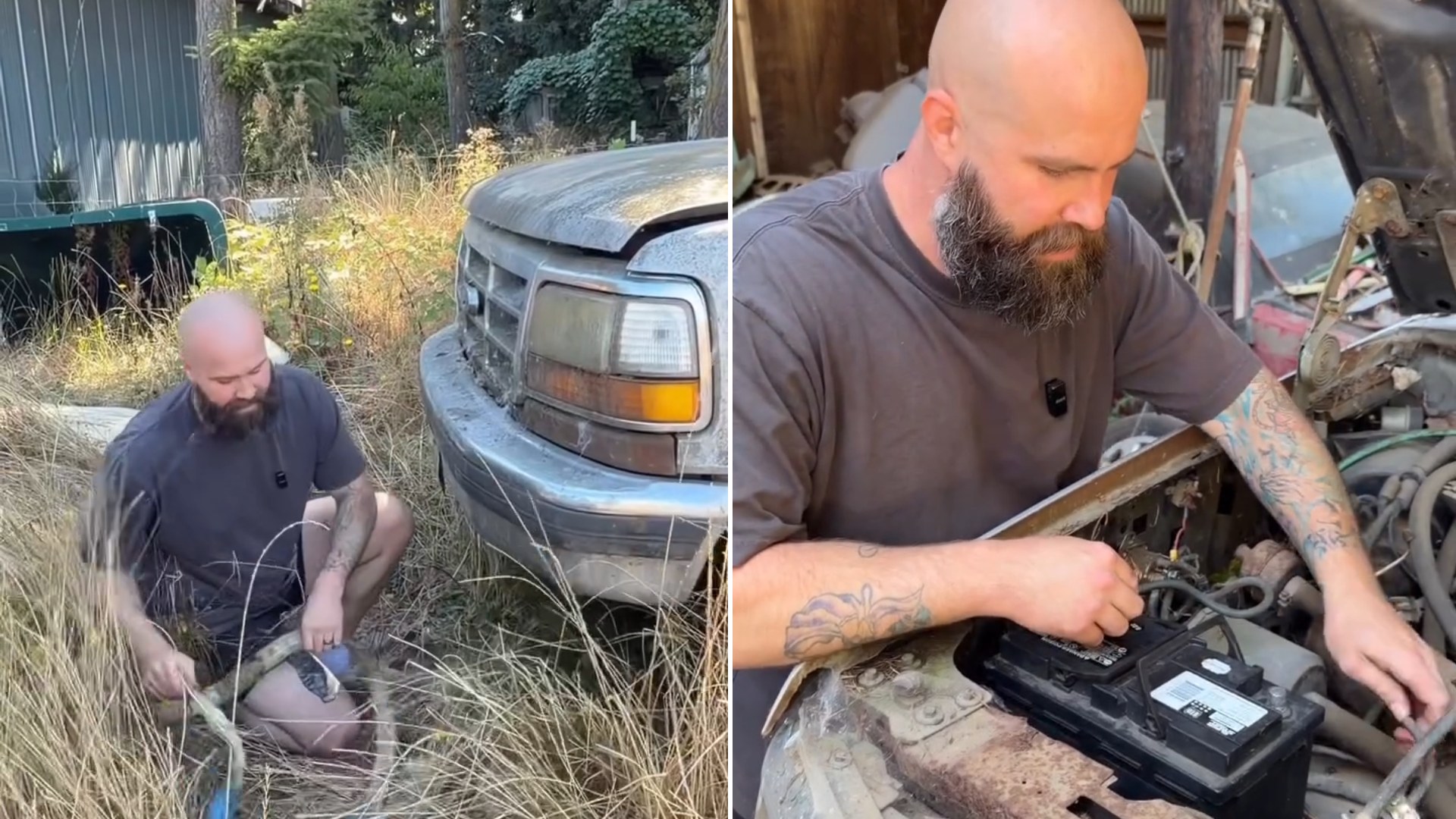 Man’s Uncle Offers Him a 1990 Ford Bronco for Free if He Can Make It Run, Then He Starts Reviving the Long-Abandoned Truck From Scratch on His Own