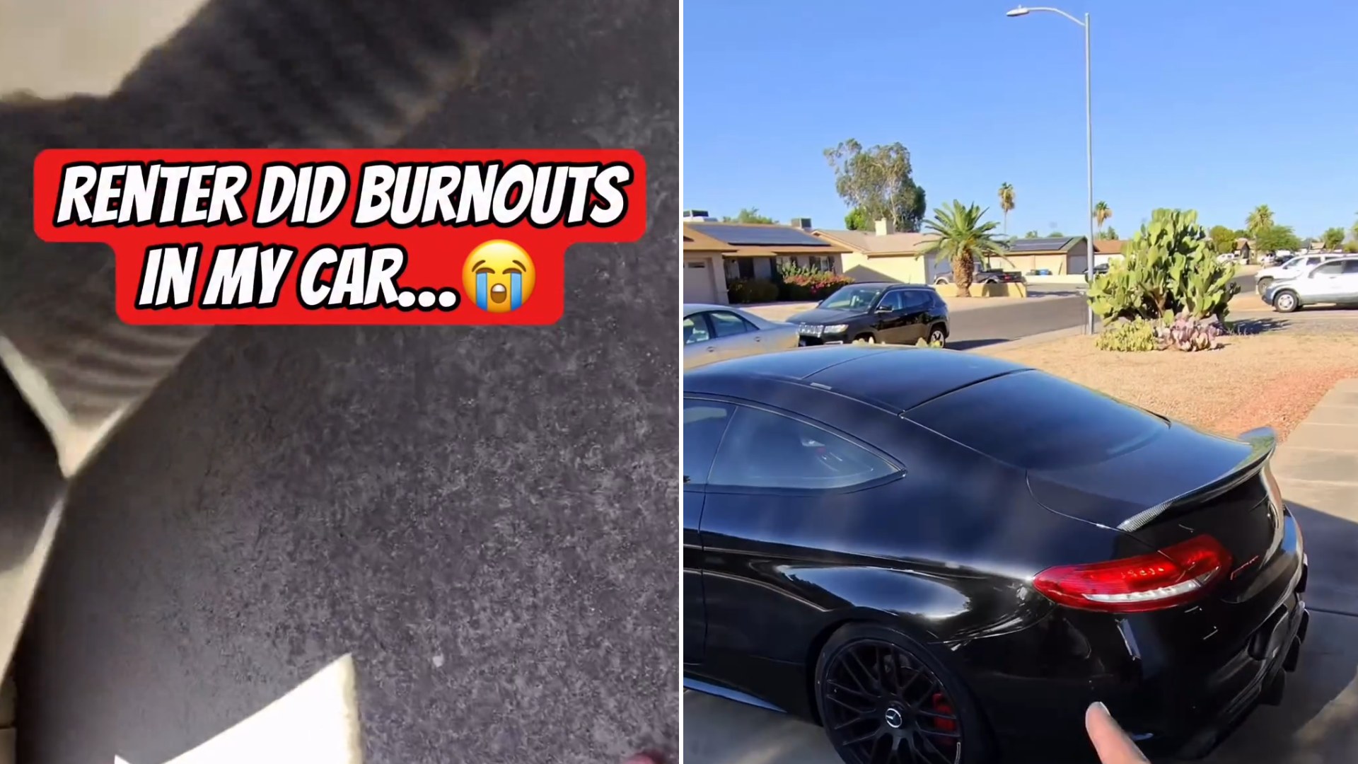 Car Owner Rents Out His High-Performance Car, Gets It Back With the Tires Destroyed From Burnouts, and Documents the Entire Replacement Job While Asking Why Anyone Would Do This