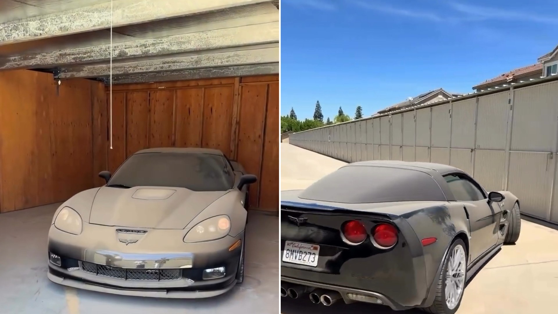 Man Drives Six Hours to Buy a C6 Corvette ZR1 With 8,000 Miles That Has Not Been Driven in 15 Years and Finds It Buried in Dust Inside a Storage Unit