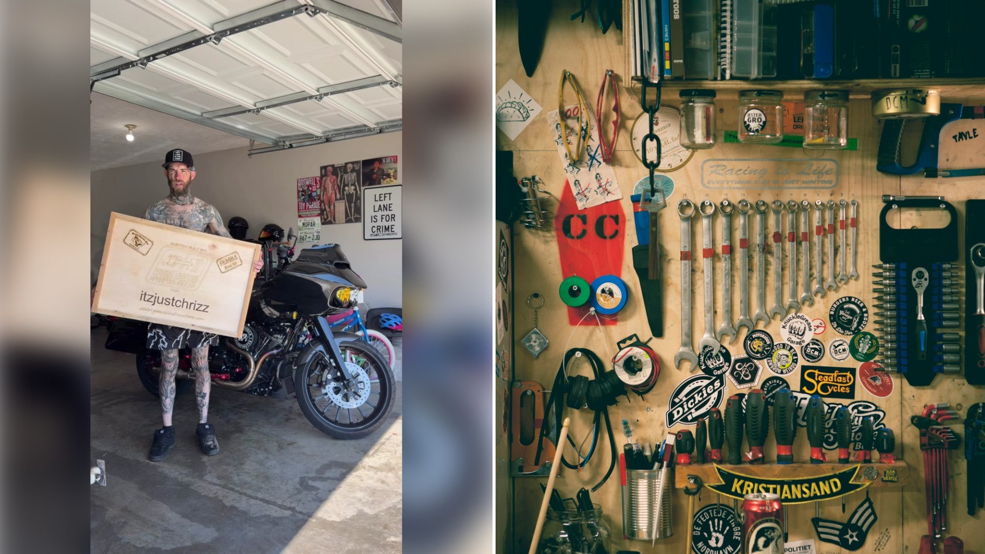 Road Glide Owner Who Admits He Has Never Done This Before Strips His Bike Down to Fit a Speed Dealer Subframe and Says He Is Just Taking Bolts Loose Until It Comes Apart