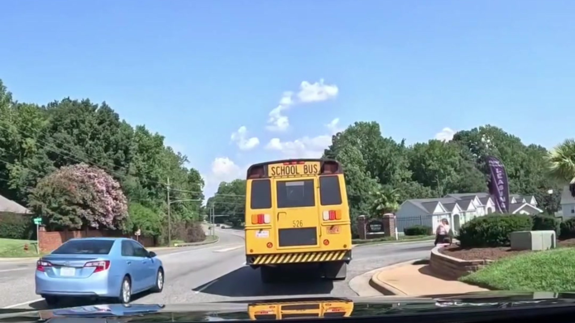 One Police Dashcam Rolling in Gastonia Caught the Exact Moment a Driver Blew Straight Past a Stopped School Bus With Its Red Lights Flashing, and the Traffic Stop That Followed Was Just as Fast