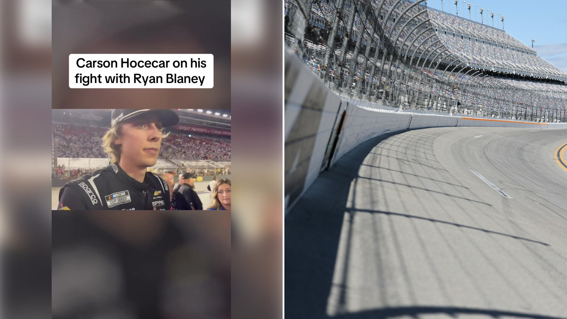 NASCAR Driver Carson Hocevar Says He Does Not Know What a Good Punch Feels Like Because Bristol Was the First Time He Ever Hit Anybody, Then NASCAR Declined to Penalize Either Driver