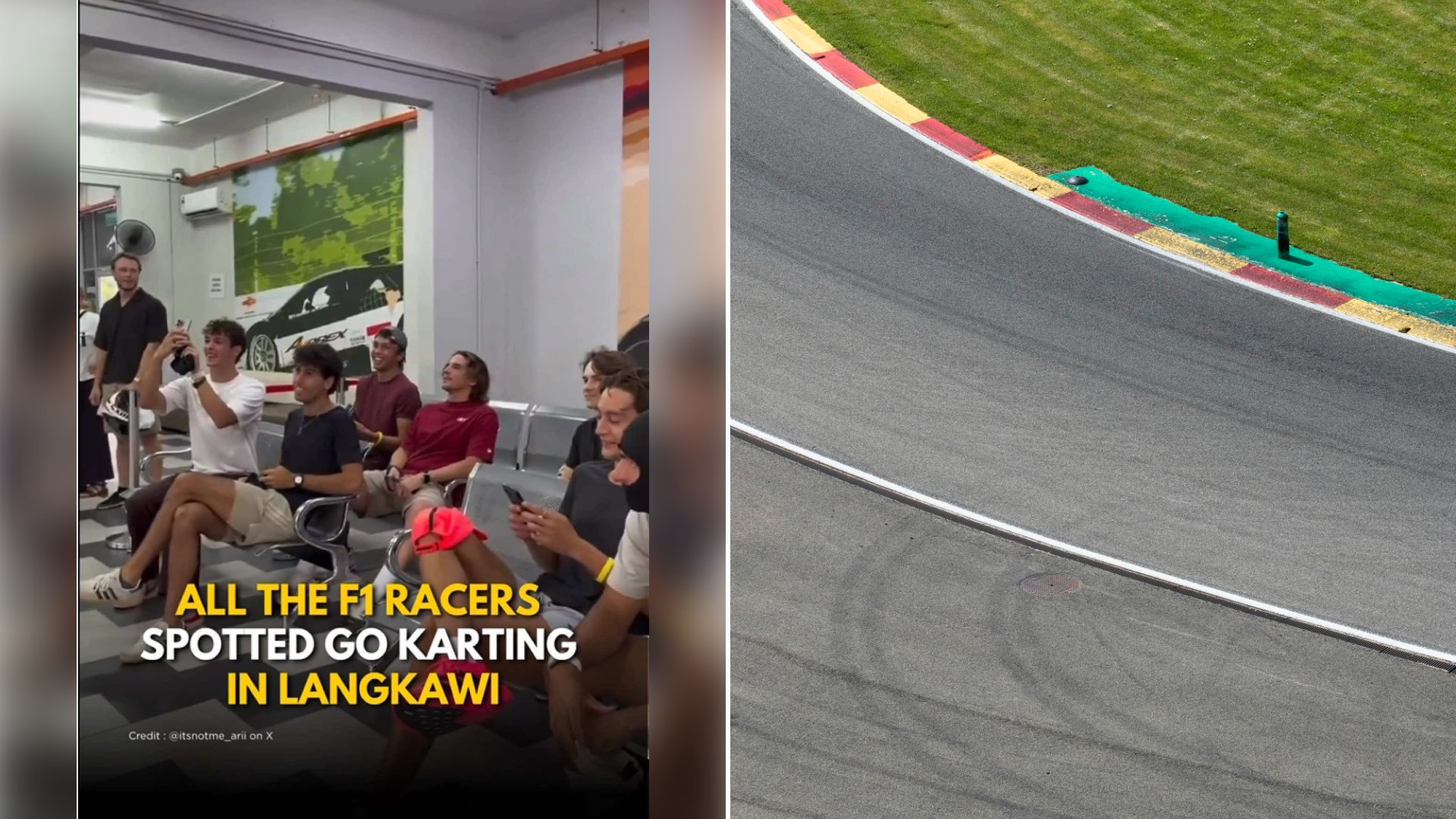 Formula 1 Drivers Gather at a Langkawi Go Kart Track Days Before the Bahrain Grand Prix Moved to Sepang, and Reported Karting Winner George Russell Later Retired From the Race