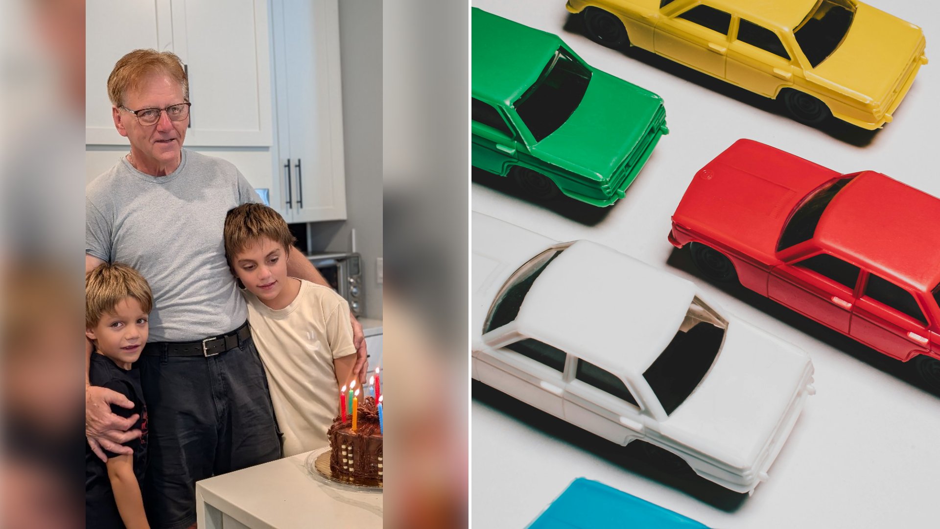 Man Unwraps a Model Kit Box Marked New for ’74 Corvette on His 74th Birthday, Then Walks Into the Garage and Finds a Real Yellow Stingray Convertible Parked Inside