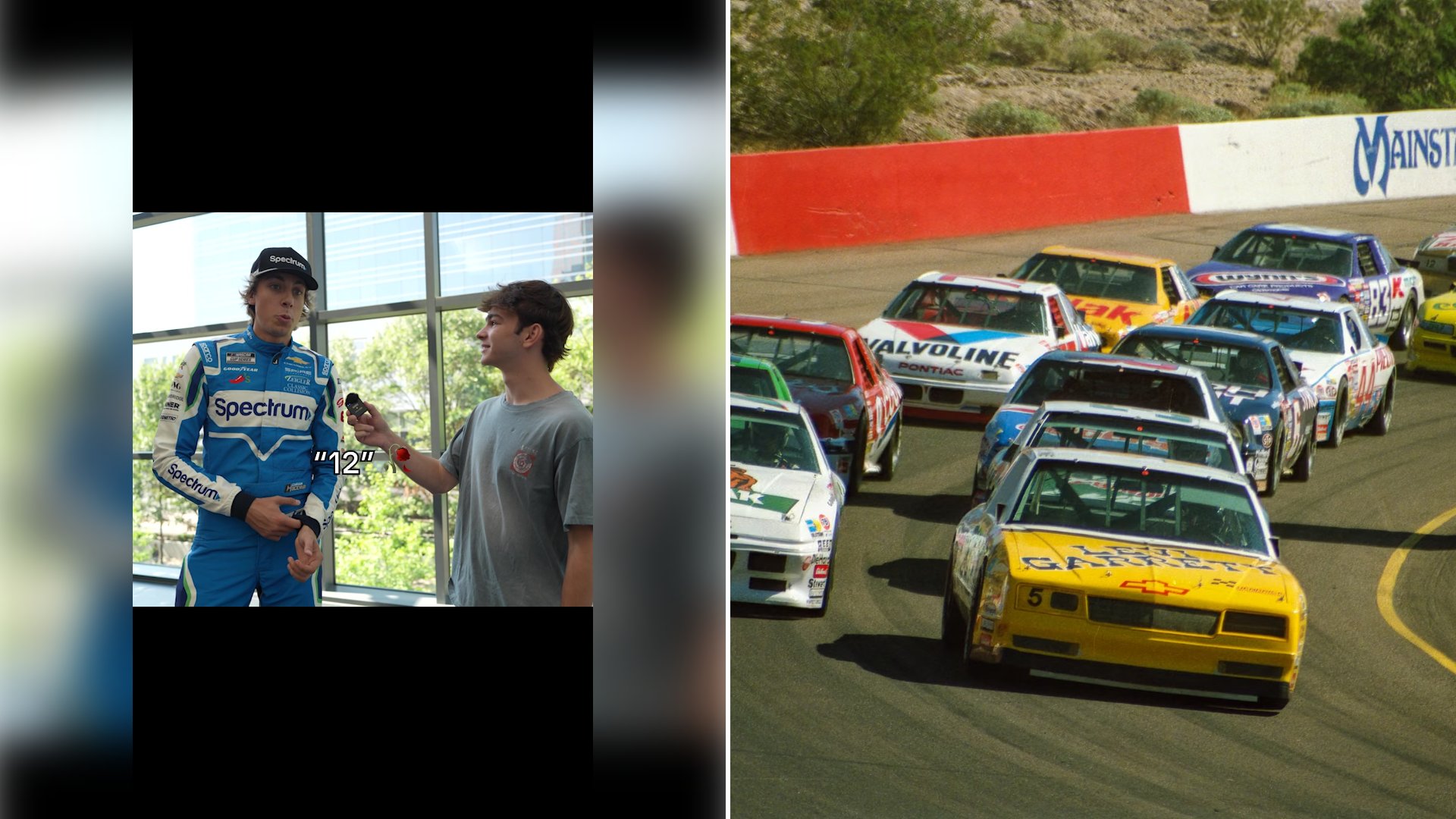NASCAR Driver Carson Hocevar Tells a Street Interviewer He Made His First Million Dollars at Age 12 Selling a Pokemon Card, Then Insists He Is Dead Serious When Asked Twice