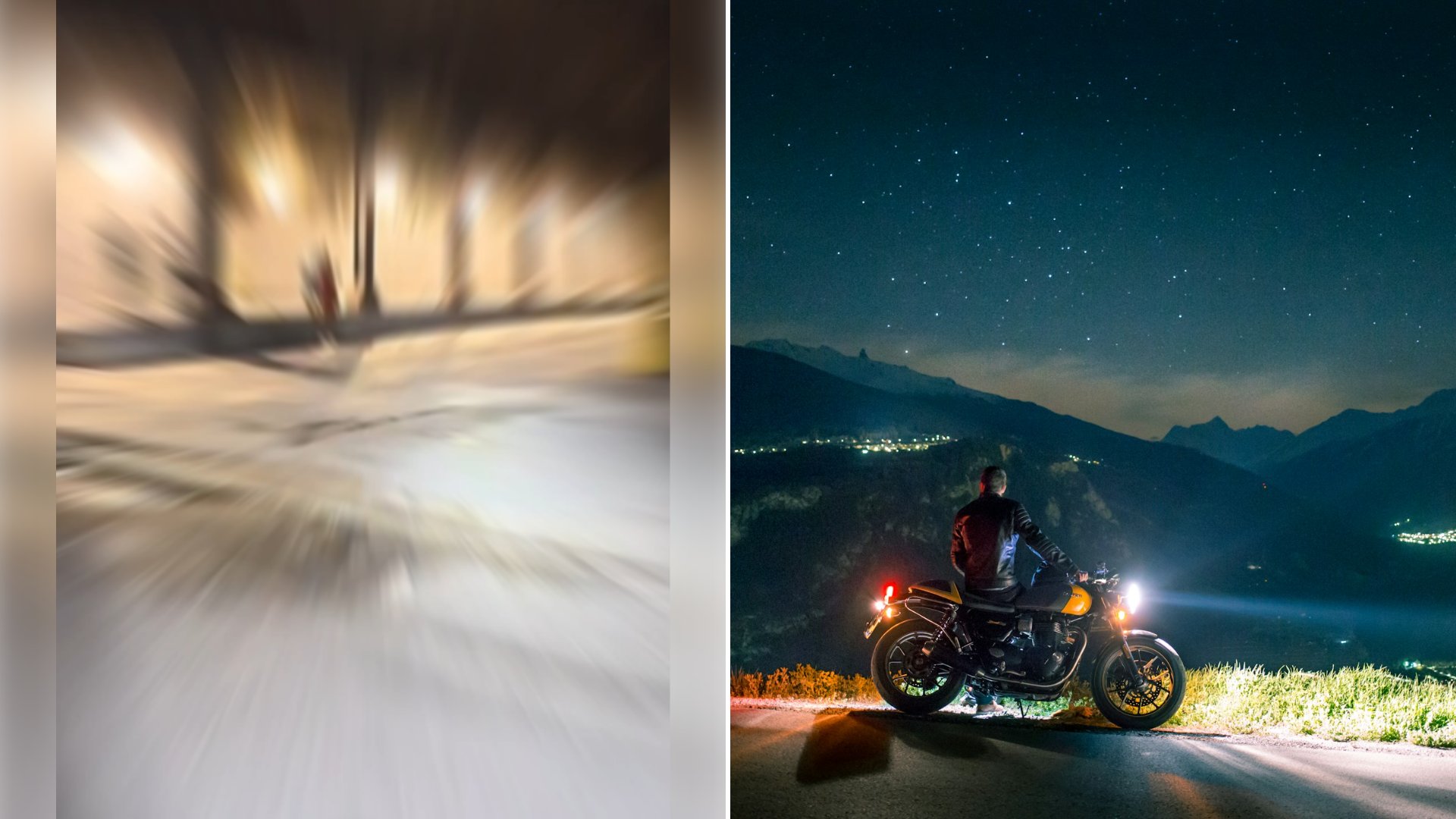 Rider Spots a Music Video Shoot Under an Overpass at Night, Circles Back With His Crew to Ride Through It and Rolls Away Holding a Fan of Cash From the Set