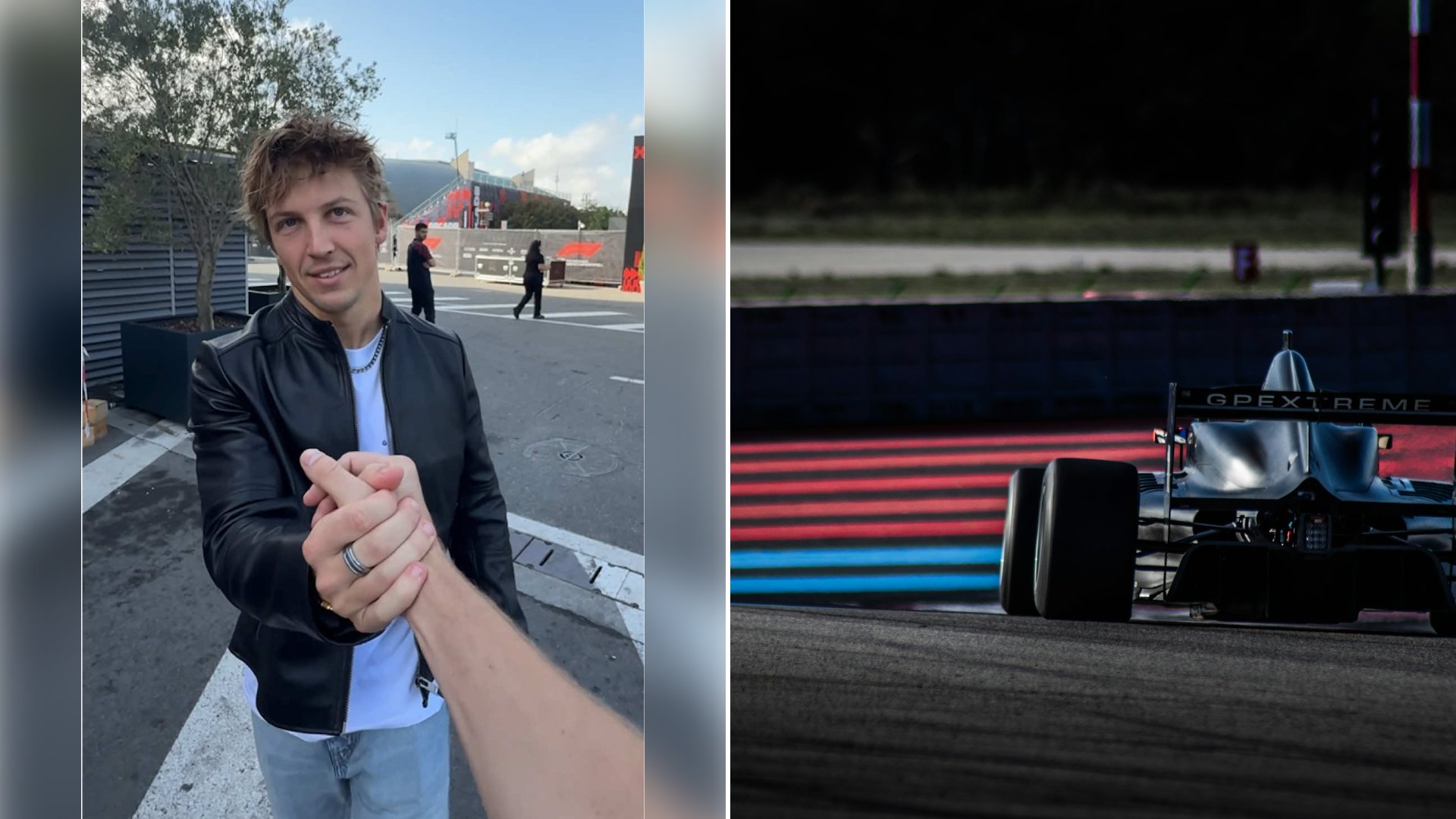 Team Staffer Filming in Baku Won’t Shake Liam Lawson’s Hand Because Last Time the Driver Walked Right Past His Offered Palm, Then the Two Finally Lock Hands for the Camera