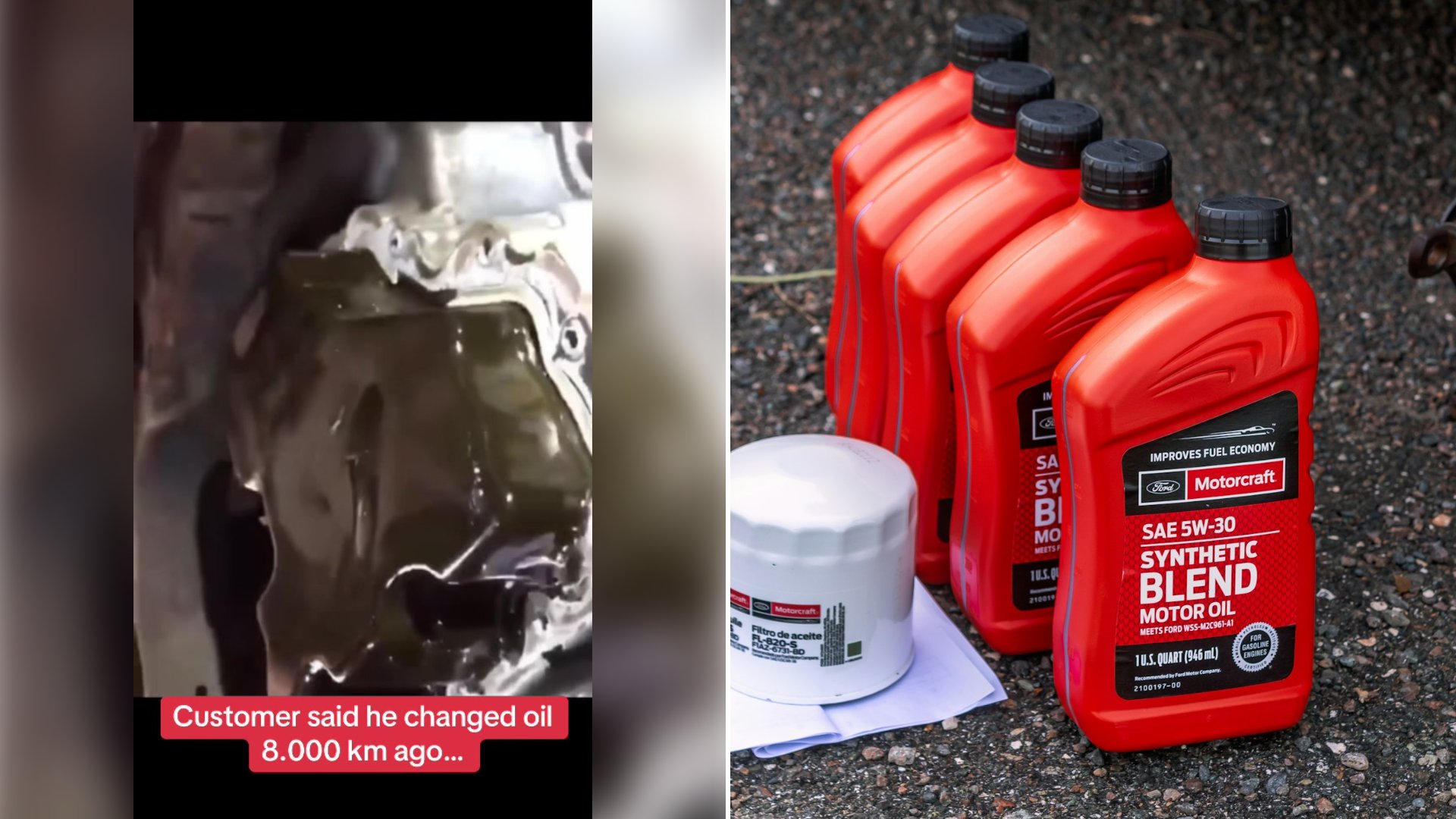 Mechanic Pulled A Massive Congealed Blob Of Sludge Out Of An Oil Pan After The Customer Swore The Oil Had Been Changed Only A Few Thousand Miles Earlier