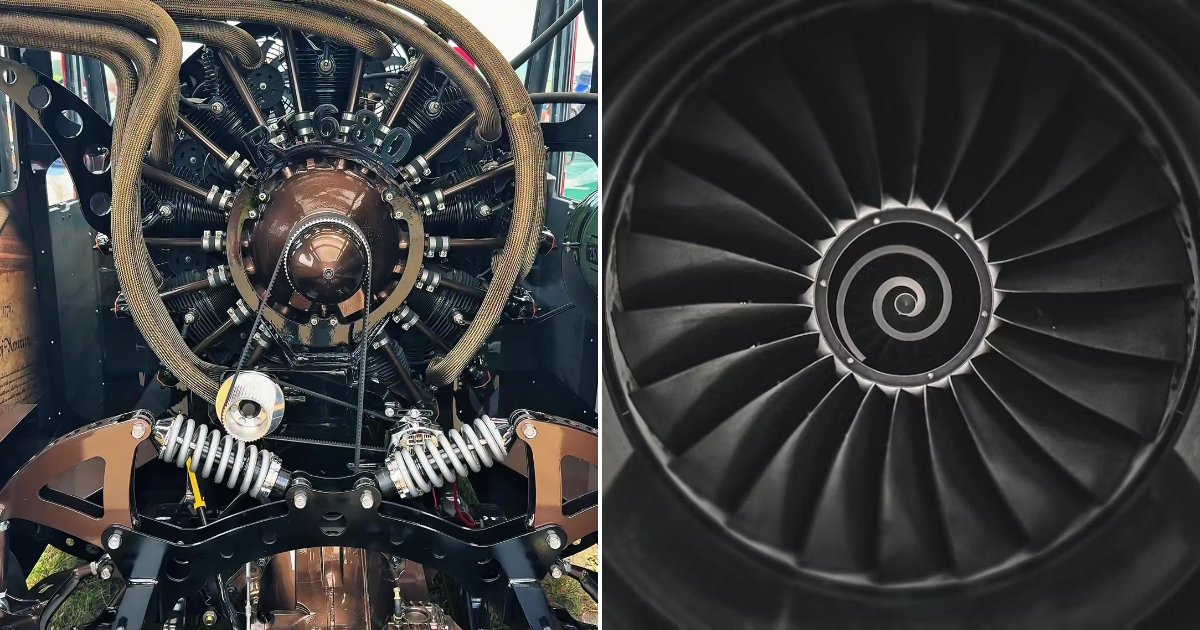 TikTok still from internalcombust beside an engine photo