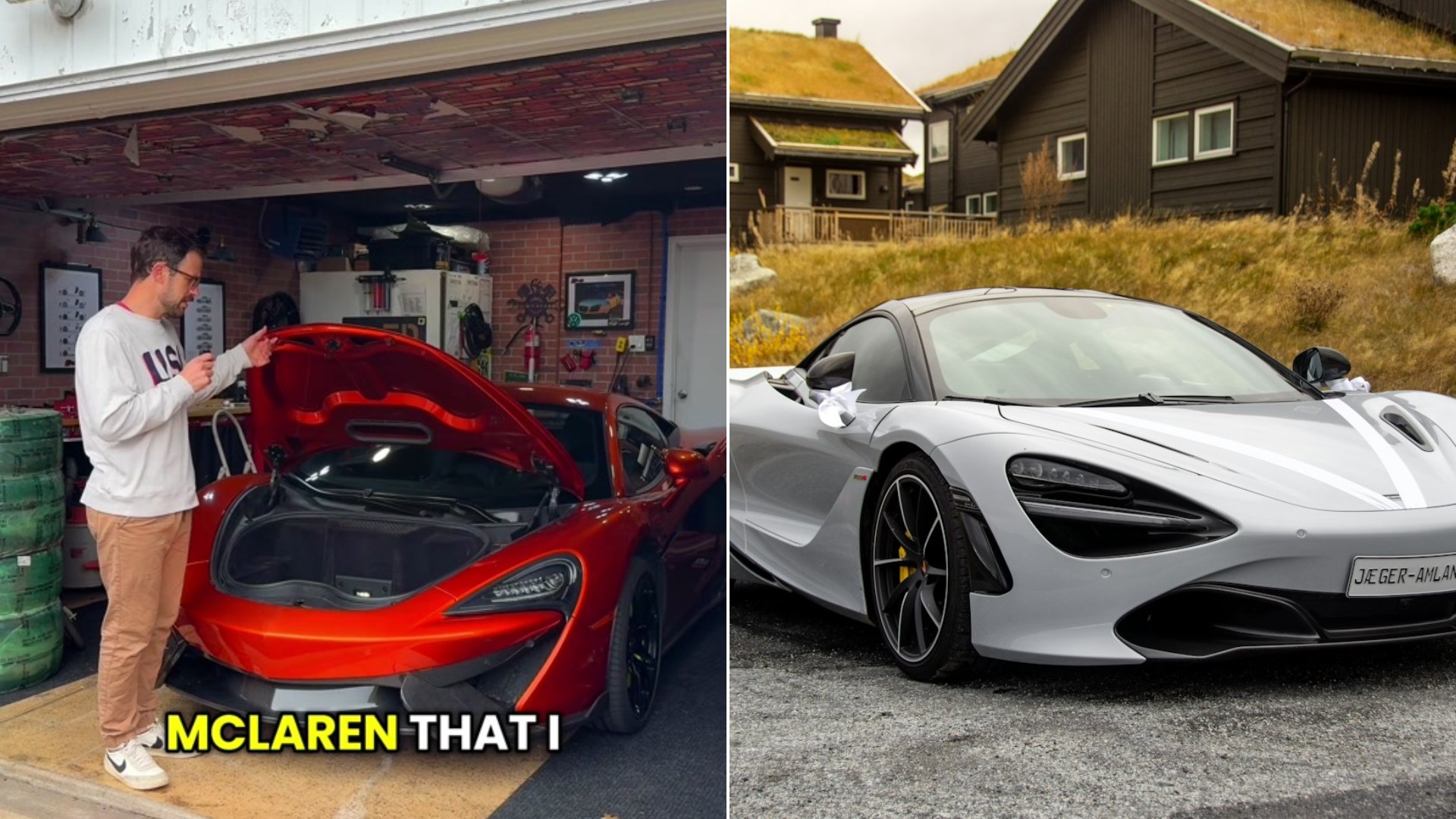 Man's sixty-five thousand dollar purchase: creator cover beside a vehicle photo